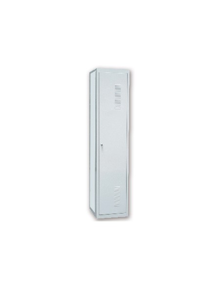 Taquilla metalica ar storage 50x180x30 cm 1 puerta con llave color gris continuacion Taquilla metalica ar storage 50x180x30 cm 1 puerta con llave color gris continuacion