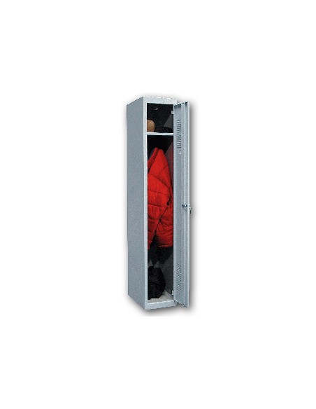 Taquilla metalica ar storage 50x180x30 cm 1 puerta con llave color gris inicial Taquilla metalica ar storage 50x180x30 cm 1 puerta con llave color gris inicial