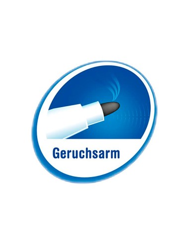 Rotulador bic velleda para pizarra azul punta redonda 13 mm