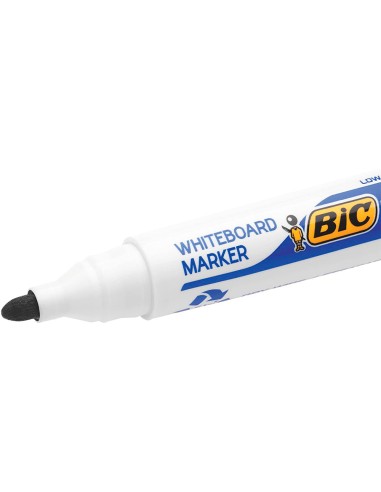 Rotulador bic velleda para pizarra azul punta redonda 13 mm