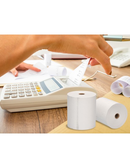 Rollo sumadora q connect termico 80x68x11 mm 58 gr sin bisfenol a