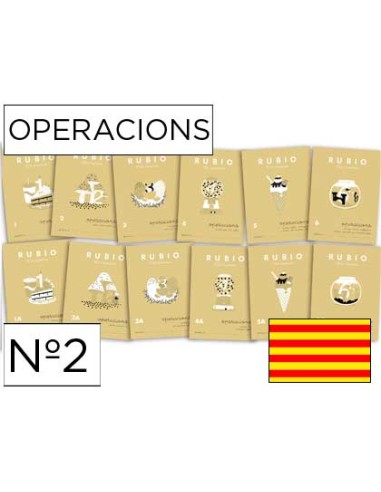 Cuaderno rubio operacions nº2 catalan