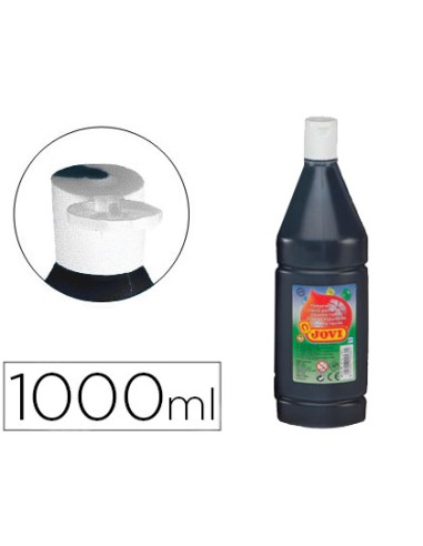 Tempera liquida jovi escolar 1000 ml negro