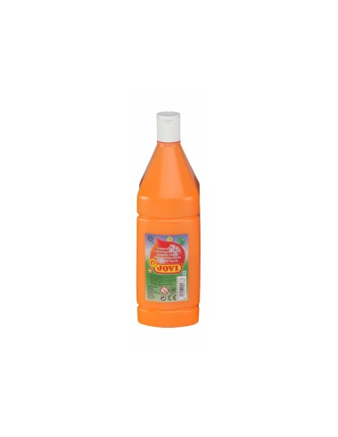 Tempera liquida jovi escolar 1000 ml naranja