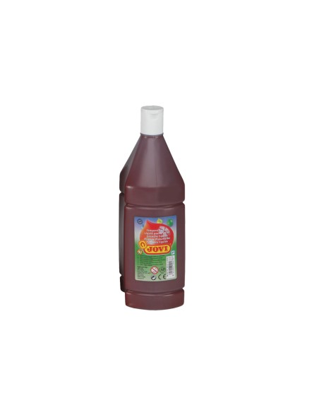 Tempera liquida jovi escolar 1000 ml marron