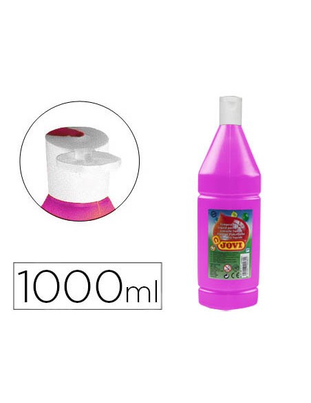 Tempera liquida jovi escolar 1000 ml magenta