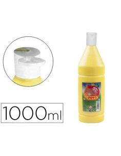 Tempera liquida jovi escolar 1000 ml amarillo claro