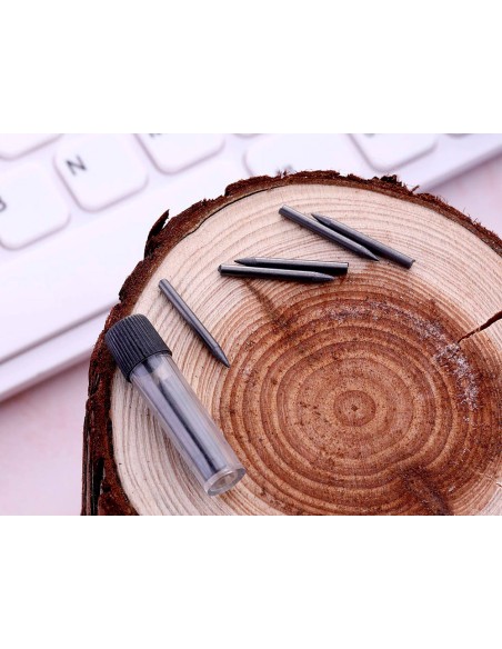 Minas liderpapel grafito para compas 2 mm estuche de 3 minas