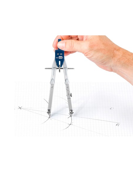 Minas liderpapel grafito para compas 2 mm estuche de 3 minas