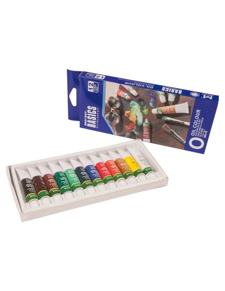 Pintura oleo artist caja carton de 12 colores surtidos tubo de 12 ml Pintura oleo artist caja carton de 12 colores surtidos tubo de 12 ml