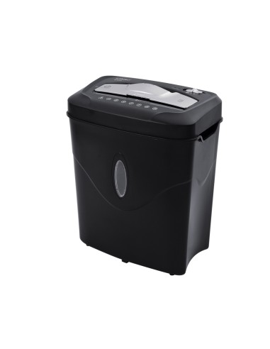 Destructora de documentos q connect kf17974 capacidad de corte 10 h destruye grapas clips y tarjetas papelera 165