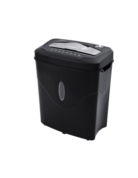 Destructora de documentos q connect kf17974 capacidad de corte 10 h destruye grapas clips y tarjetas papelera 165