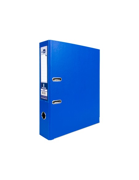 Modulo liderpapel 2 archivadores folio 2 anillas mecanismo de palanca 75mm azul