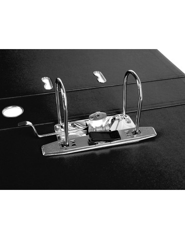 Modulo liderpapel 2 archivadores folio 2 anillas mecanismo de palanca 75mm negro