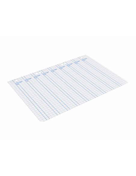 Recambio liderpapel cuarto pautaguia 100 hojas 75 g cuadriculado pautado 5 mm con margen 6 taladros