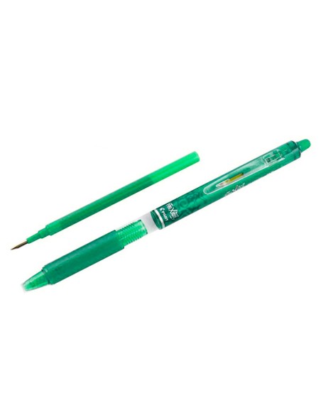 Boligrafo pilot frixion clicker borrable 07 mm color verde