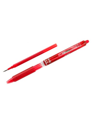 Boligrafo pilot frixion clicker borrable 07 mm color rojo