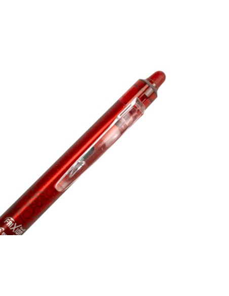 Boligrafo pilot frixion clicker borrable 07 mm color rojo