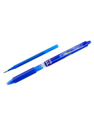 Boligrafo pilot frixion clicker borrable 07 mm color azul