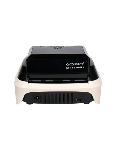 Detector y contador q connect de billetes falsos con cargador electrico puerto usb actualizacion de divisas