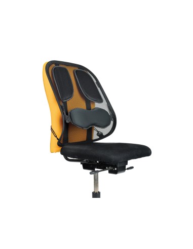 Respaldo ergonomico fellowes mesh professional apoyo lumbar completo ajustable verticalmente