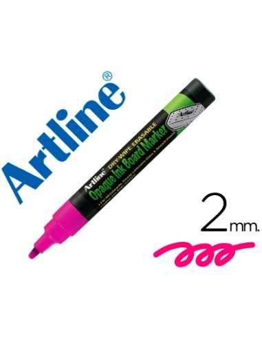 Rotulador artline pizarra verde negra epw 4 vi color violeta bolsa de 4 unidades