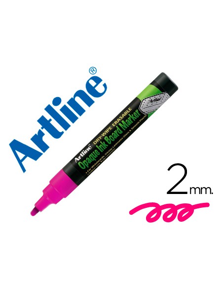 Rotulador artline pizarra verde negra epw 4 vi color violeta bolsa de 4 unidades