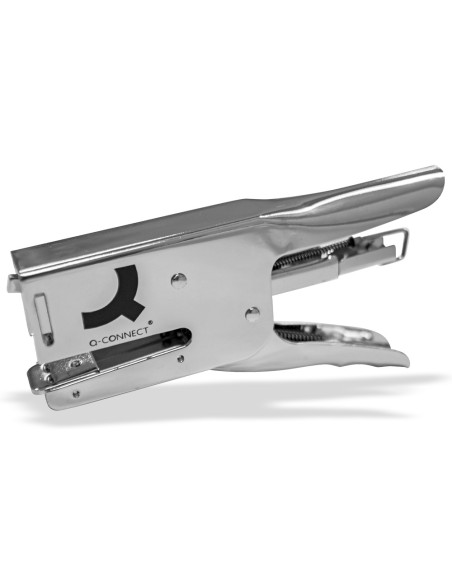 Grapadora q connect de tenaza capacidad 40 hojas usa grapas 24 6 26 6