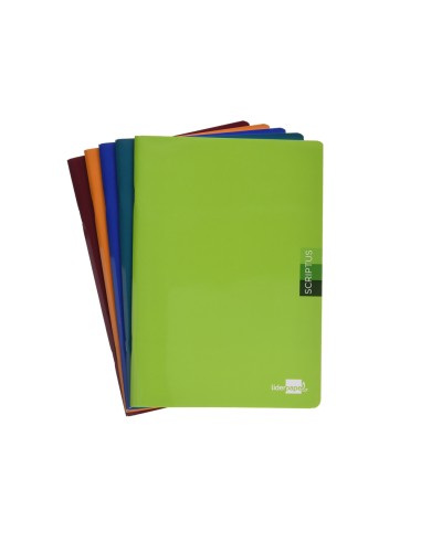 Libreta liderpapel scriptus a4 48 hojas 90g m2 liso sin margen