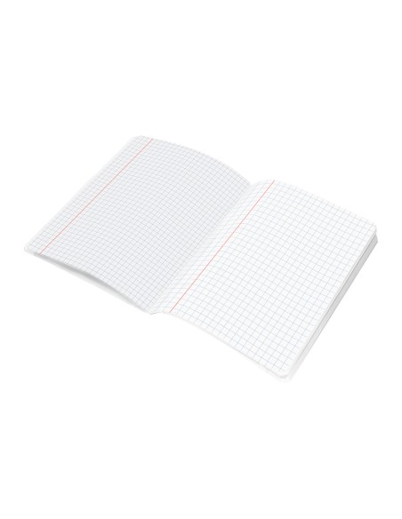 Libreta liderpapel scriptus a5 48 hojas 90g m2 cuadro 8mm con margen