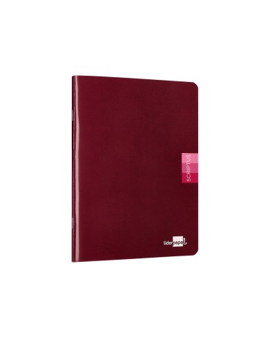 Libreta liderpapel scriptus a5 plus 48 hoj90g m2 cuadro 4mm con margen