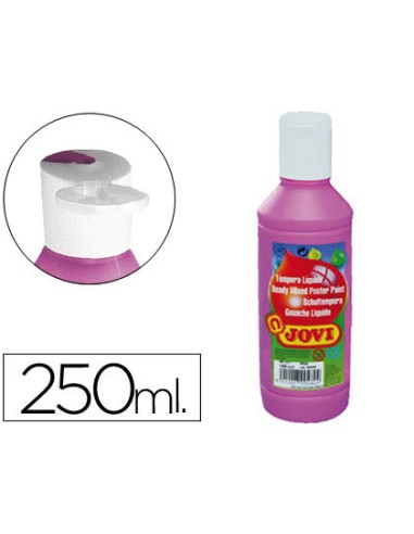 Tempera liquida jovi escolar 250 ml magenta