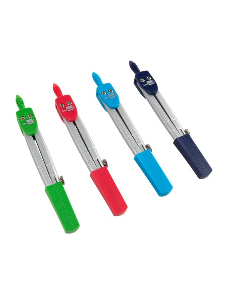 Compas liderpapel con mango extra soft colores surtidos