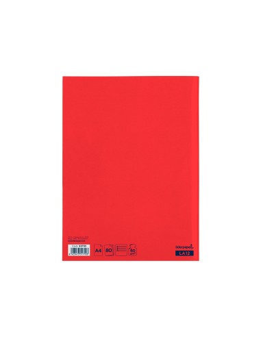 Libreta liderpapel smart a4 80 hojas 60g m2 horizontal con doble margen