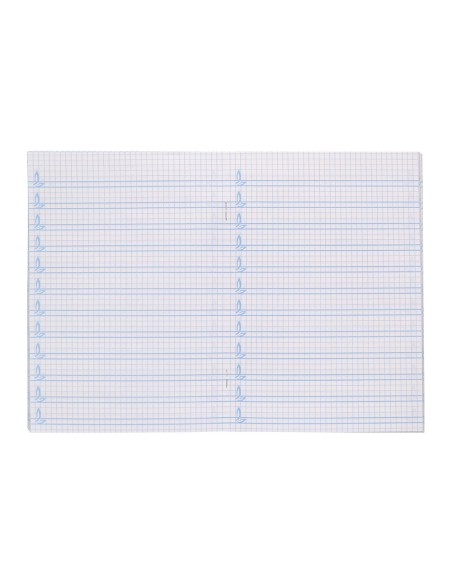 Libreta liderpapel pautaguia tapa cartoncillo 32 hojas din a5 70 g cuadriculado pautado 5 mm
