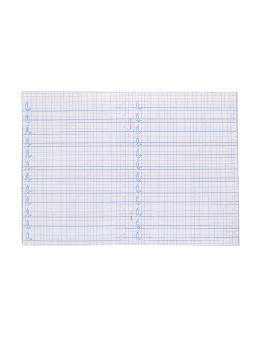 Libreta liderpapel pautaguia tapa cartoncillo 32 hojas din a5 70 g cuadriculado pautado 4 mm