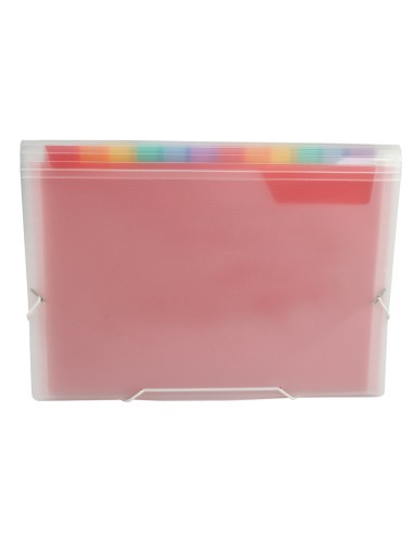 Carpeta liderpapel clasificador fuelle polipropileno din a5 spectrafile