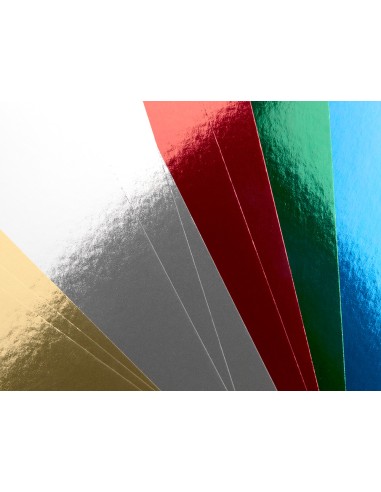 Bloc trabajos manuales liderpapel cartulina metalizada 240x315mm 10 hojas colores surtidos