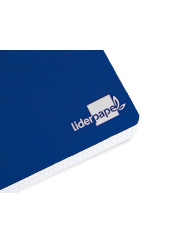 Cuaderno espiral liderpapel cuarto tapa dura 80h 60 gr cuadro 4mm con margen colores surtidos