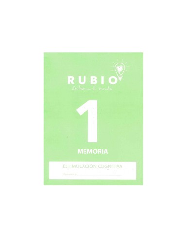Cuaderno rubio entrena tu mente estimulacion cognitiva memoria 1