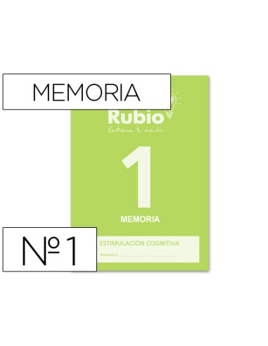 Cuaderno rubio entrena tu mente estimulacion cognitiva memoria 1