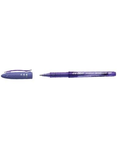 Boligrafo uni ball uf 202 fanthom borrable 07 mm tinta gel violeta