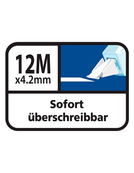 Corrector tipp ex easy lateral 42 mm x 12 mt