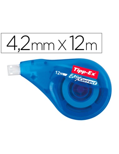 Corrector tipp ex easy lateral 42 mm x 12 mt