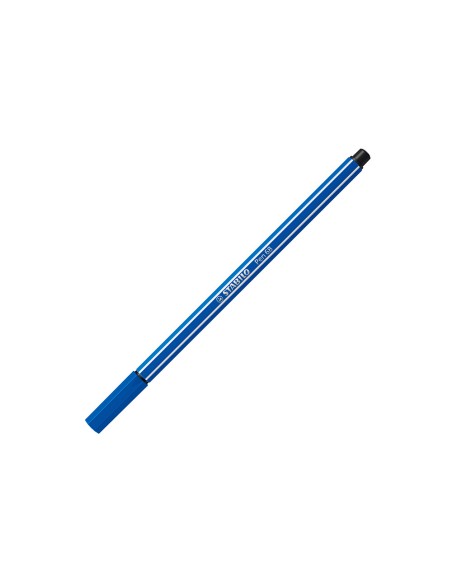 Rotulador stabilo acuarelable pen 68 azul oscuro punta gruesa 1mm