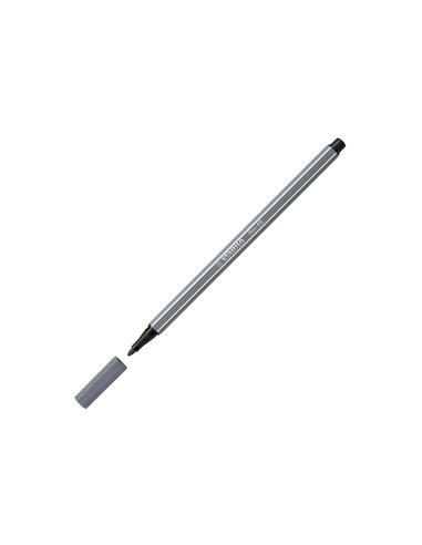 Rotulador stabilo acuarelable pen 68 gris azulado medio punta gruesa 1mm