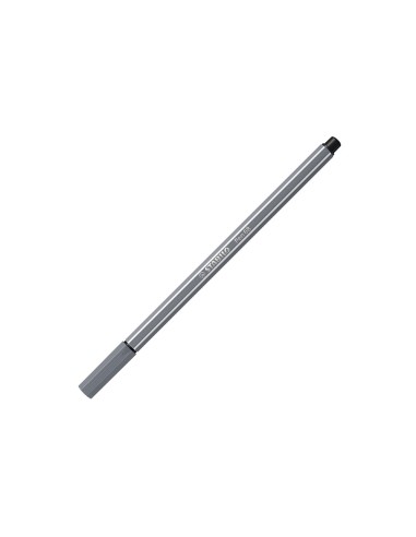 Rotulador stabilo acuarelable pen 68 gris azulado medio punta gruesa 1mm