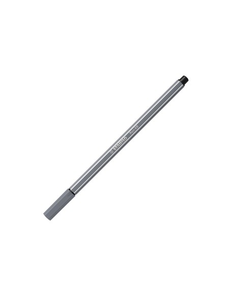 Rotulador stabilo acuarelable pen 68 gris azulado medio punta gruesa 1mm