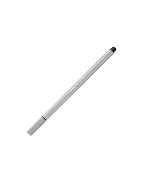 Rotulador stabilo acuarelable pen 68 gris azulado palido punta gruesa 1mm