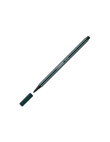 Rotulador stabilo acuarelable pen 68 verde tierra punta gruesa 1mm